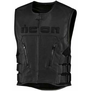 ICON - Motorcycle Gear Regulator D30™ Vest Black L-XL Vesta pentru motocicletă imagine