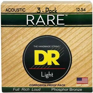 DR Strings RPM-12 Rare 3-Pack imagine