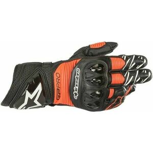 Alpinestars GP Pro R3 Gloves Black/Red Fluorescent 2XL Mănuși de motocicletă imagine