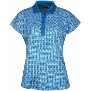 Callaway Womens Chev Geo Blue Sea Star S Tricou polo imagine