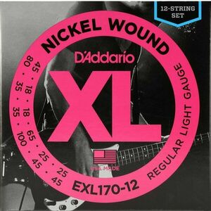 D'Addario EXL170-12 Corzi pentru chitare bas imagine