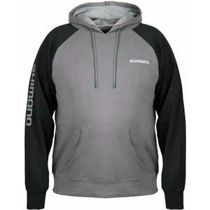 Shimano Fishing Hanorac SHM Pull Over Hoodie Gri M imagine