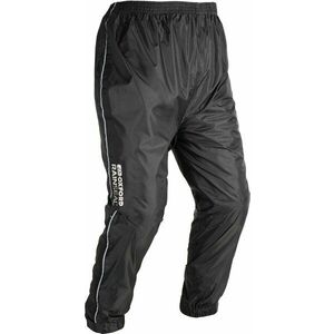 Oxford Rainseal Over Trousers Black 2XL Moto imbrăcăminte de ploaie imagine