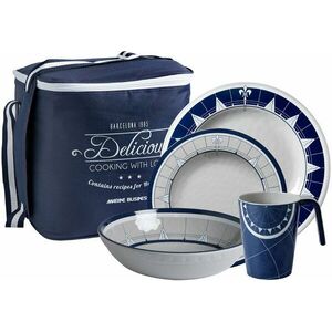 Marine Business Pacific Tableware Set 16 Veselă imagine