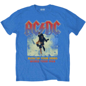 AC/DC Tricou Blow Up Your Video Blue L imagine