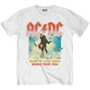 AC/DC Tricou Blow Up Your Video White L imagine