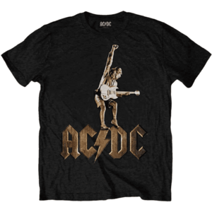 AC/DC Tricou Angus Statue Unisex Black S imagine