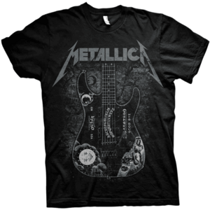 Metallica Tricou Hammett Ouija Guitar Black M imagine