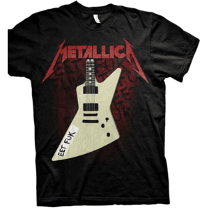 Metallica Tricou Eet Fuk Unisex Black S imagine