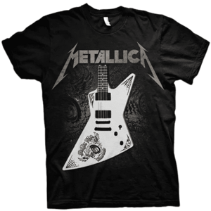 Metallica Tricou Papa Het Guitar Unisex Black S imagine