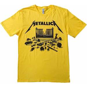 Metallica Tricou 72 Seasons Simplified Cover Unisex Yellow S imagine