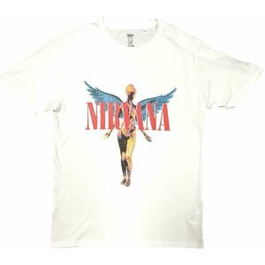 Nirvana Tricou Angelic Unisex White S imagine