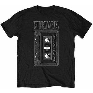 Nirvana Tricou As You Are Tape Unisex Black M imagine