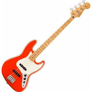 Fender Player II Series Jazz Bass MN Coral Red Bas electric imagine