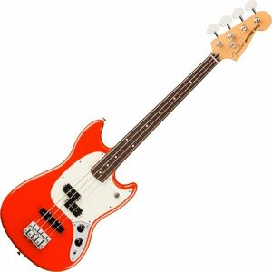 Fender Player II Series Mustang Bass RW Coral Red Bas electric imagine