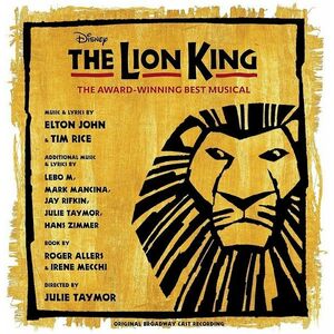 Original Broadway Cast - Lion King / O.B.C.R. (Gold and Black Splatter Coloured) (Limited Edition) (2 LP) imagine