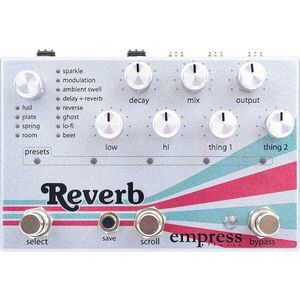 Empress Effects Reverb Efect de chitară imagine