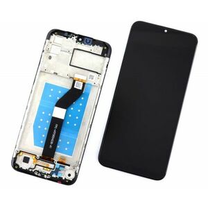 Display Motorola Moto G8 Power Lite XT2055 cu Rama Black Negru imagine