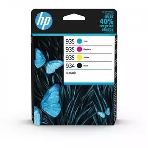 Pachet 4 Cartuse Inkjet HP 934 Black 935 Cyan Magenta Yellow imagine