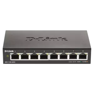 Switch D-Link DGS-1100-08V2 cu management fara PoE 8x1000Mbps-RJ45 imagine