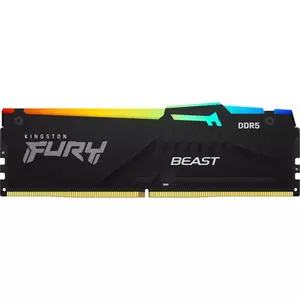 Memorie Desktop Kingston Fury Beast RGB 8GB DDR5 6000MT/s CL36 imagine