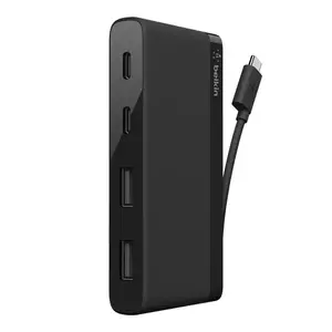 Hub USB Belkin F4U090BTBLK 2 x USB-C & 2 x USB-A Black imagine