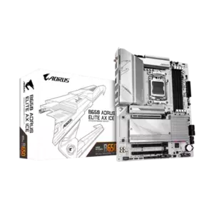 Placa de baza Gigabyte B650 AORUS ELITE AX ICE Socket AM5 imagine