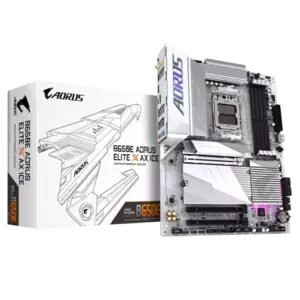 Placa de baza Gigabyte B650E AORUS ELITE X AX ICE Socket AM5 imagine