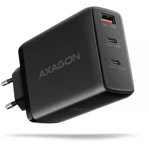 Incarcator Retea Axagon ACU-DPQ100 2 x USB Type-C + USB Type-A 100W Black imagine