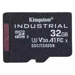 Card de memorie Kingston Industrial 32GB Micro SDHC UHS-I U3 V30 A1 imagine