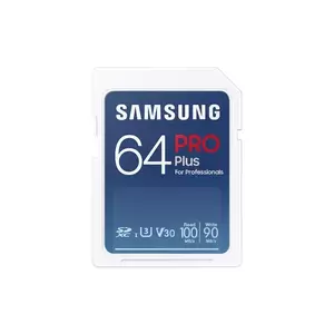 Card de memorie Samsung PRO Plus MB-SD64K SDXC 64GB UHS-I U3 V30 imagine