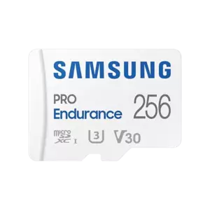 Card de memorie Samsung Pro Endurance MB-MJ256KA Micro SDXC 256GB UHS-I U3 V30 + Adaptor SD imagine