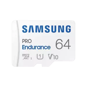 Card de memorie Samsung Pro Endurance MB-MJ64KA Micro SDXC 64GB UHS-I U1 V10 + Adaptor SD imagine