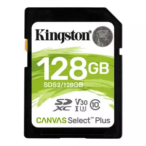 Card de memorie Kingston Canvas Select Plus 128GB SDXC UHS-I U3 V30 imagine