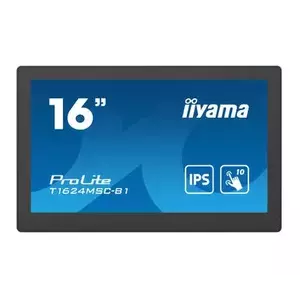 Monitor LED iiyama ProLite T1624MSC-B1 Touch 15.6" Full HD imagine