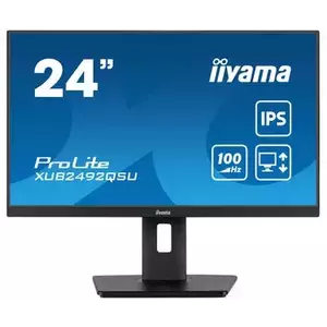 Monitor LED iiyama ProLite XUB2492QSU-B1 23.8" WQHD 100Hz 0.5ms imagine