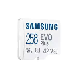 Card de memorie Samsung EVO Plus (2024) MB-MC256SA Micro SDXC 256GB UHS-I U3 V30 A2 + Adaptor SD imagine