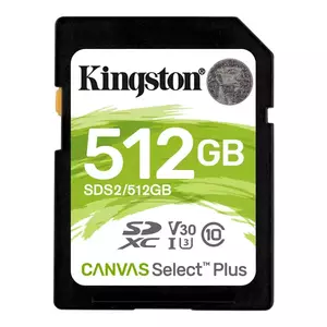 Card de memorie Kingston Canvas Select Plus 512GB SDXC UHS-I U3 V30 imagine