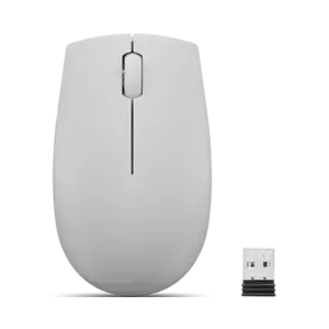 Mouse Lenovo 300 Wireless Compact Arctic Grey imagine