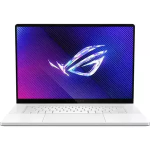 Notebook Asus ROG Zephyrus G16 GA605WV 16" 2.5K 240Hz AMD Ryzen AI 9 HX 370 RTX 4060-8GB RAM 32GB SSD 1TB Windows 11 Home Platinum White imagine