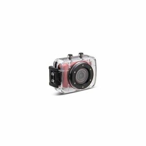 Camera Sport si Auto Camcorder HD cu Touchscreen & Waterproof Rosu imagine