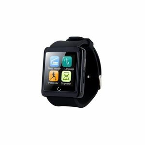 Smartwatch U-Watch BT-U10L Bluetooth Negru cu Radio FM imagine