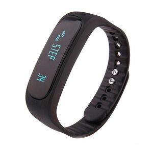 Bratara Fitness Smartband Bluetooth E02 negru imagine