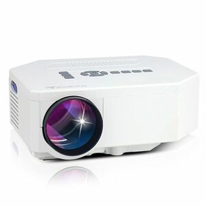 VideoProiector LED Techstar BT300 White cu conexiune HDMI USB si SD imagine