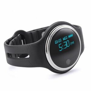 Bratara Fitness Smartband Bluetooth E07 Negru imagine