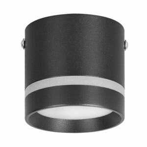 Aplica de Tavan Interior Techstar® 10W, Negru, 6500K, LED, IP44, Design Modern imagine