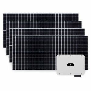 Sistem fotovoltaic 36 kW, invertor trifazat On Grid WiFi si 80 panouri Canadian Solar, 120 celule, 460 W imagine