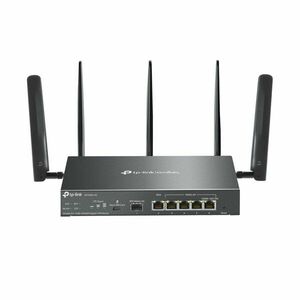 Router VPN 4G+Cat6 dual band TP-Link ER706W-4G, WiFi 6, 2.4/5 GHz, 2404 Mbps, VPN, Omada, Mu-Mimo imagine