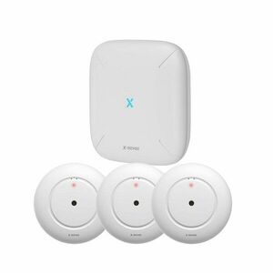 Kit wireless pentru detectarea scurgerilor X-Sense SBS50+3XSWS51, control aplicatie, alarma, WiFi, IP66 imagine