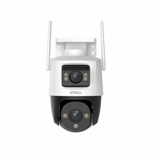 Camera supraveghere IP Wi-Fi cu lentila duala IMOU Cruiser Dual PT Full-Color IPC-S7XP-6M0WED, 3+3 MP, 2x 3.6 mm, IR/lumina alba 30 m, microfon si difuzor, slot card, auto smart tracking imagine